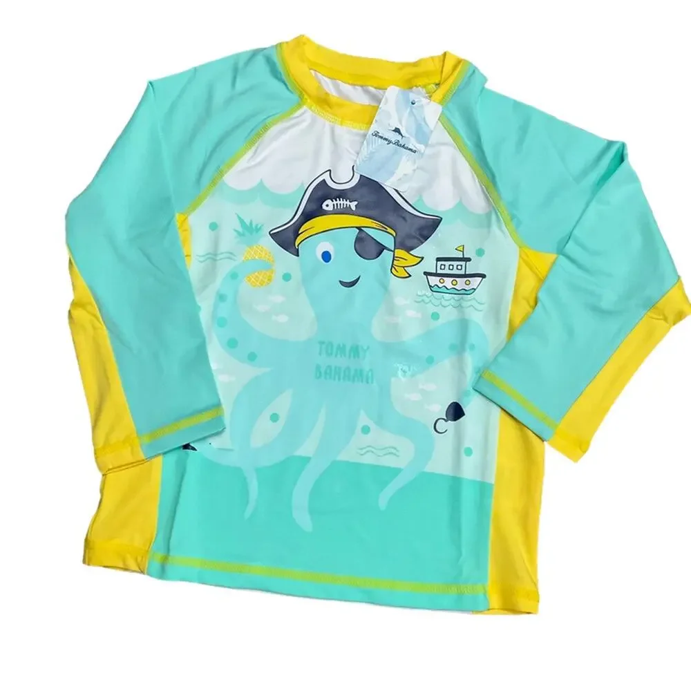 Tommy Bahama Boy's Swim Set Octopus Size 2T NWT